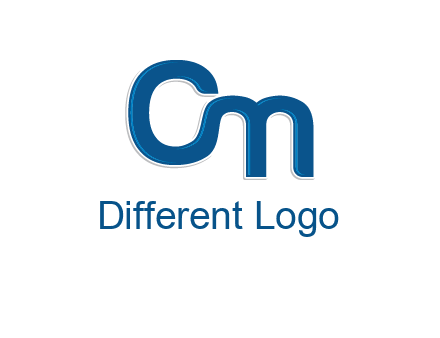 letter C joined to letter N
