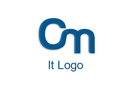 letter C joined to letter N