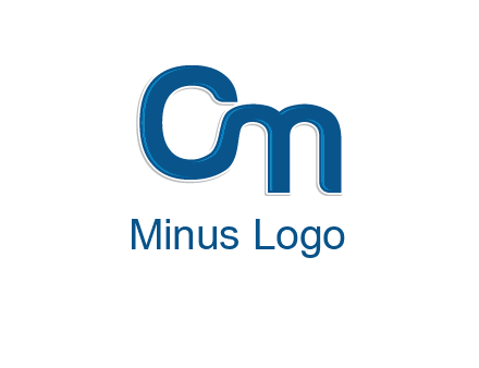 letter C joined to letter N
