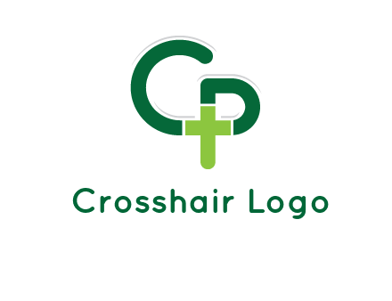 letter C and letter P forming first aid sign