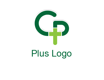 letter C and letter P forming first aid sign
