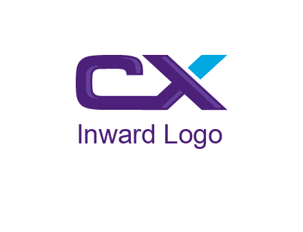 letter C and X joined together