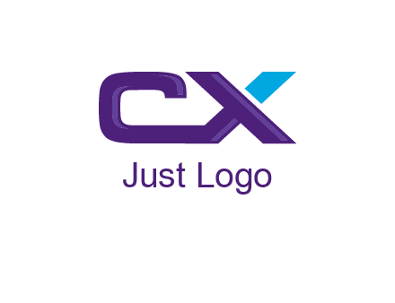 letter C and X joined together