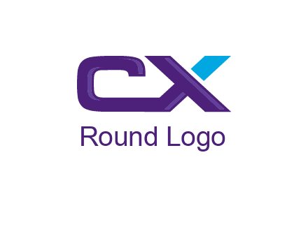 letter C and X joined together