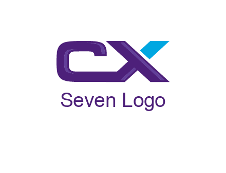 letter C and X joined together