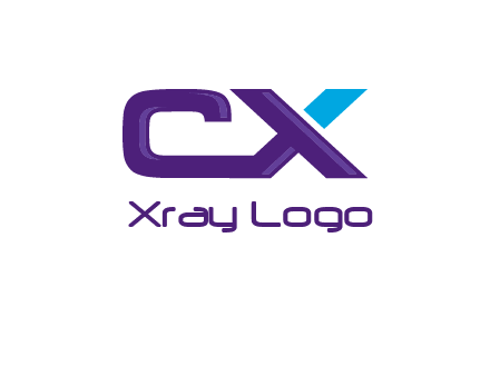 letter C and X joined together