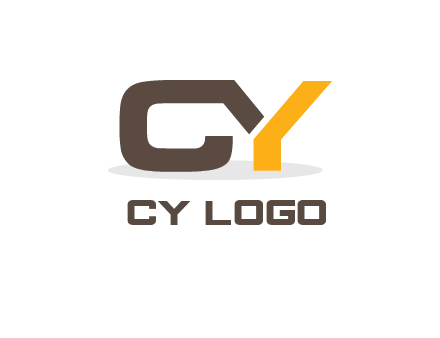 letter C and Y joined together