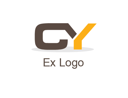 letter C and Y joined together