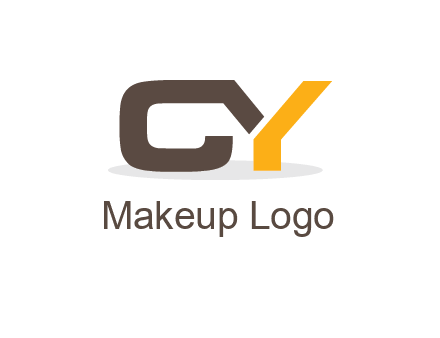 letter C and Y joined together