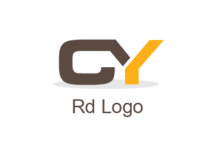 letter C and Y joined together