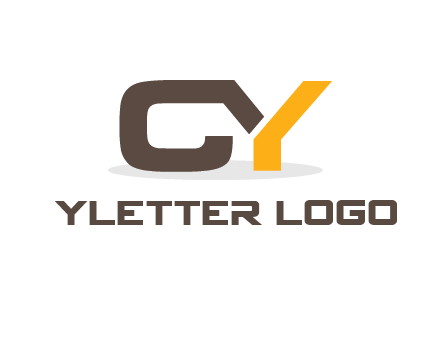 letter C and Y joined together