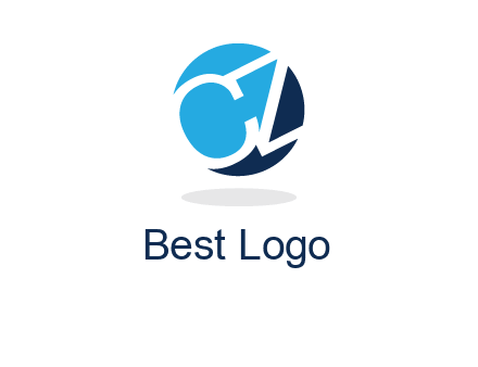 Letters CZ are in circle logo
