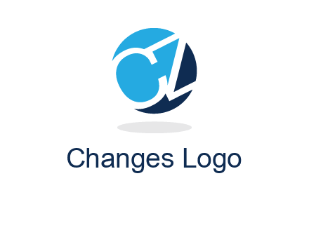 Letters CZ are in circle logo