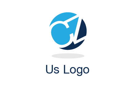 Letters CZ are in circle logo