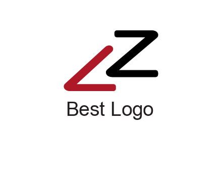 negative spacing Z forming from line art arrows