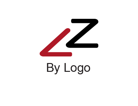 negative spacing Z forming from line art arrows