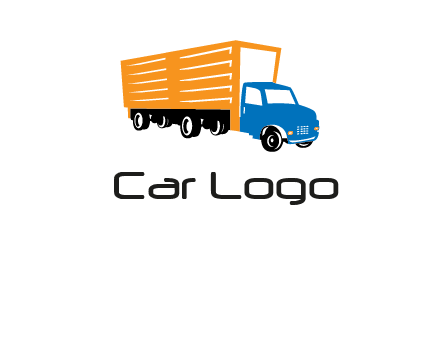 truck transportation logo