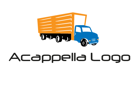 truck transportation logo