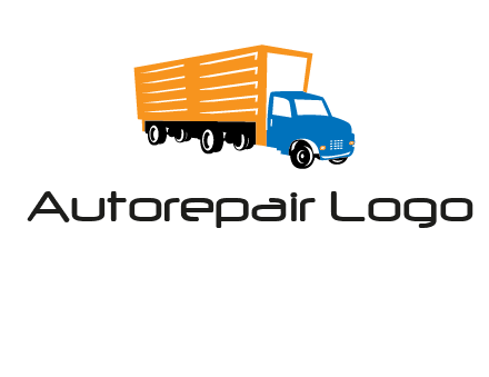 truck transportation logo