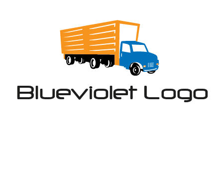 truck transportation logo