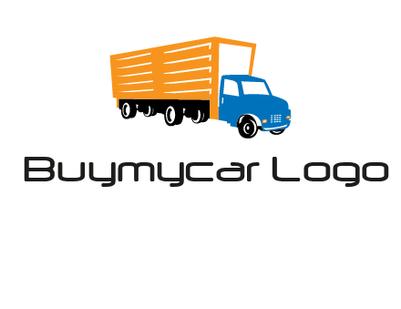 truck transportation logo