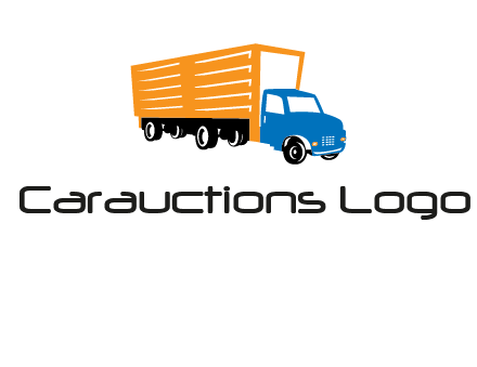 truck transportation logo