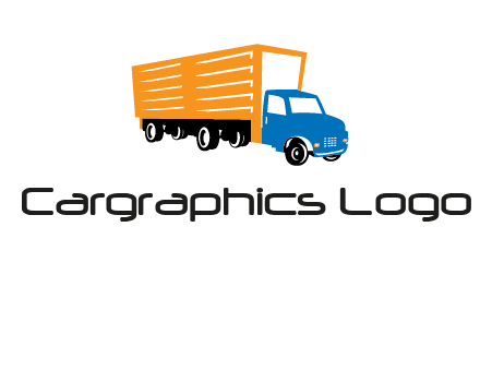truck transportation logo