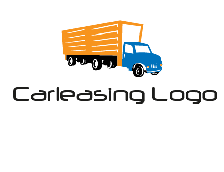 truck transportation logo