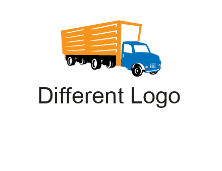 truck transportation logo