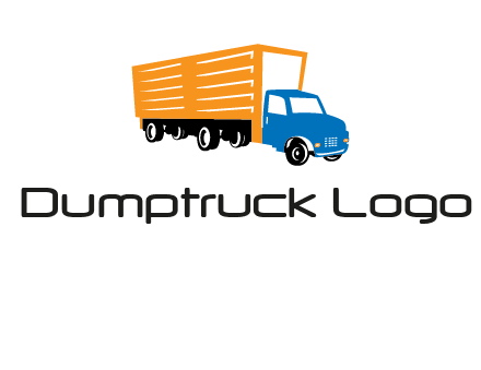 truck transportation logo