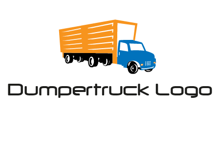 truck transportation logo