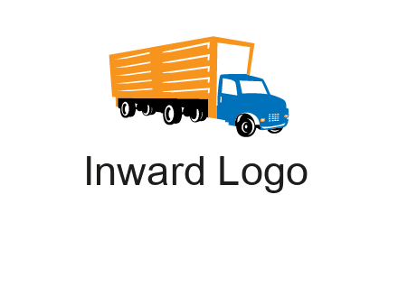 truck transportation logo