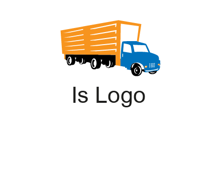 truck transportation logo