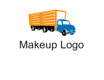 truck transportation logo