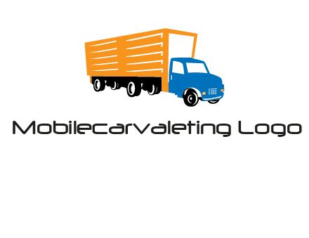 truck transportation logo