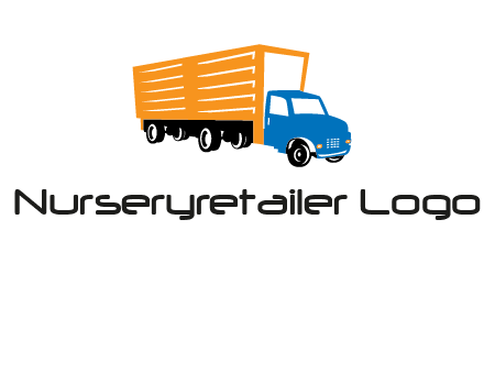 truck transportation logo