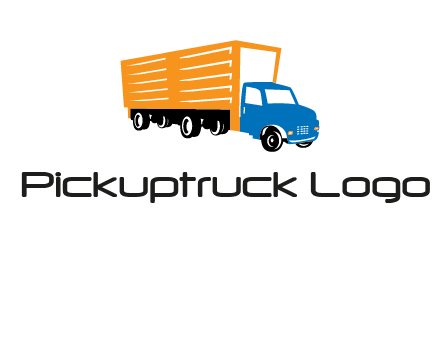 truck transportation logo