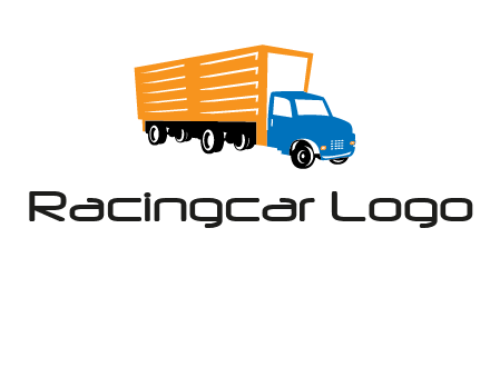 truck transportation logo