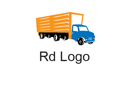 truck transportation logo
