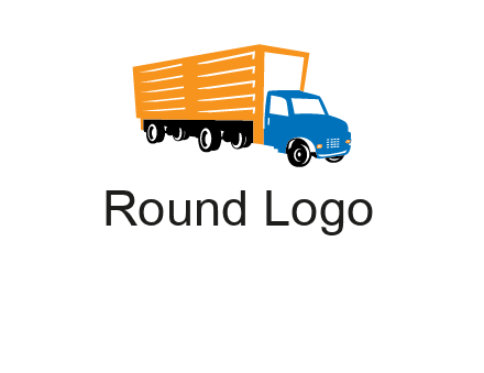 truck transportation logo