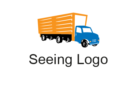 truck transportation logo