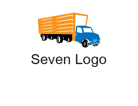 truck transportation logo