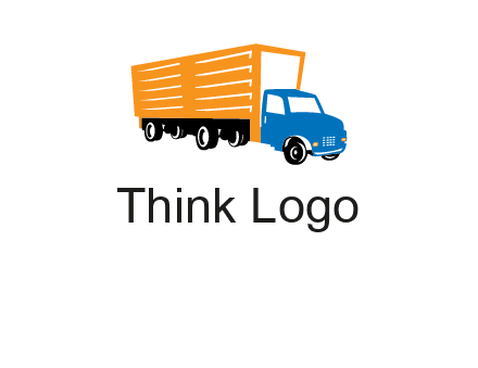truck transportation logo