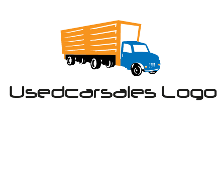 truck transportation logo