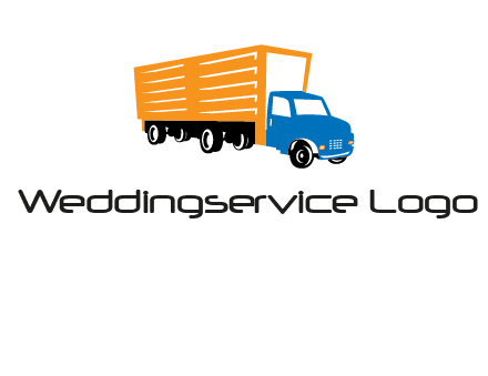 truck transportation logo