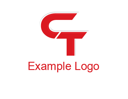 letter C joining letter T