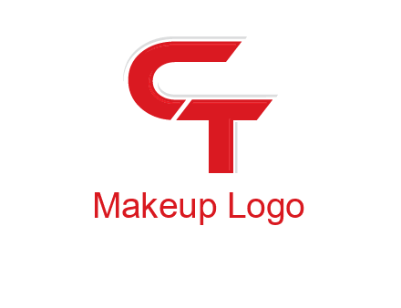 letter C joining letter T