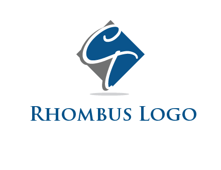 Letters CT are in rhombus logo