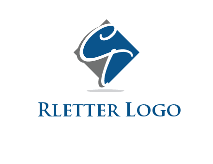 Letters CT are in rhombus logo