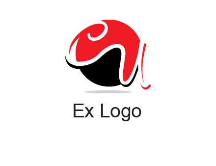 Letters CU are in circle logo